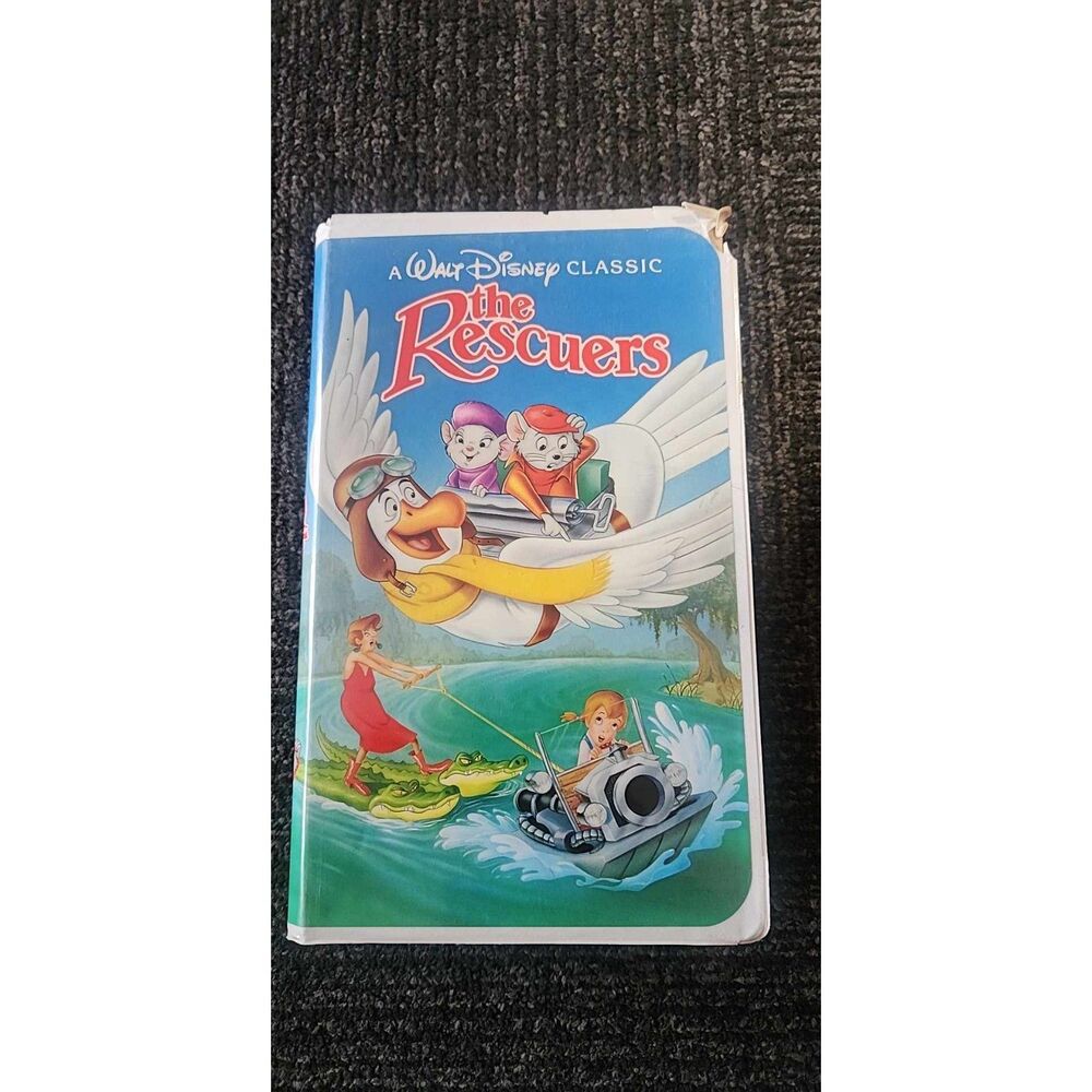 The Rescuers Disney VHS Black Diamond Collectable